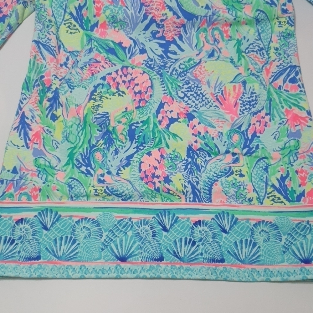 Lilly Pulitzer UPF 50 Mermaid Cove Skipper Dress - Picture 8 of 9